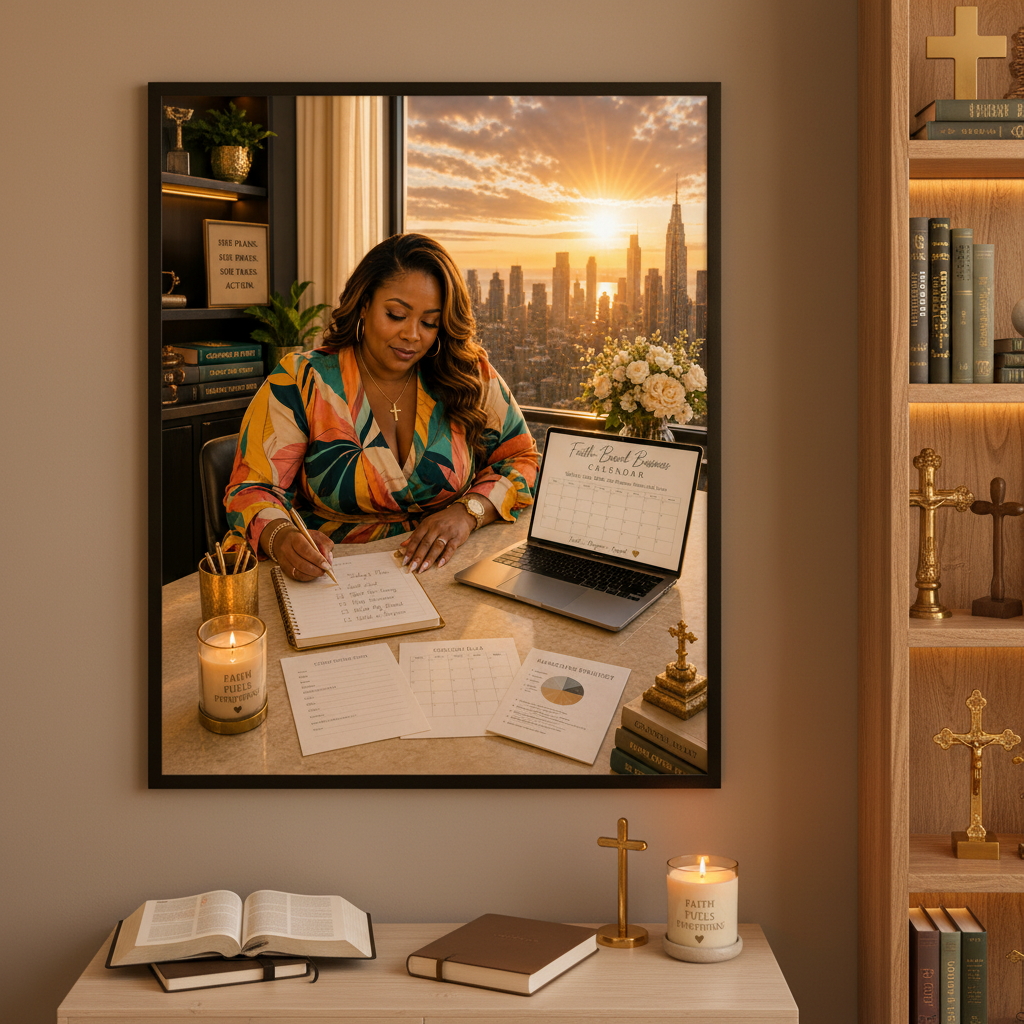 Cozy Office Corner Mockup
