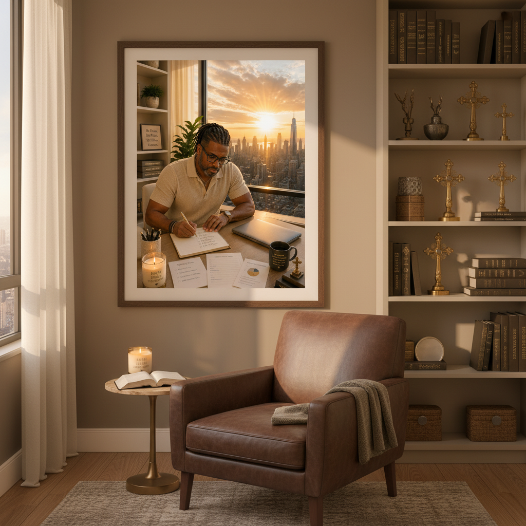 Faith Study Room Mockup