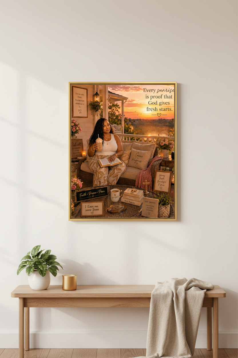 Prayer room wall display