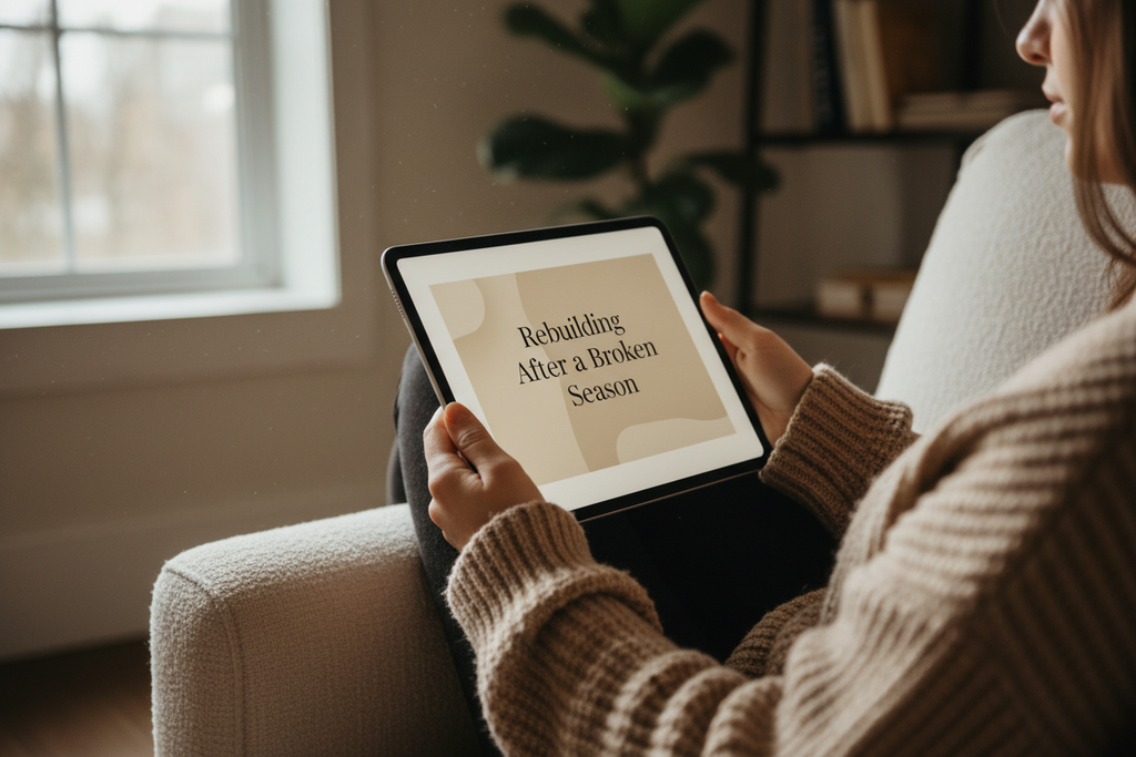 FREE "Rebuilding After a Her Broken Season" A Gentle aling Journey for Women